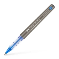 Ролер Faber-Castell Free Ink Needle Micro, колір чорнил синій, 0,5 мм, одноразова (31405)