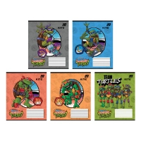 Kite Ninjia Turtles Notebook, 12 Sheets, Grid (NT26-232)