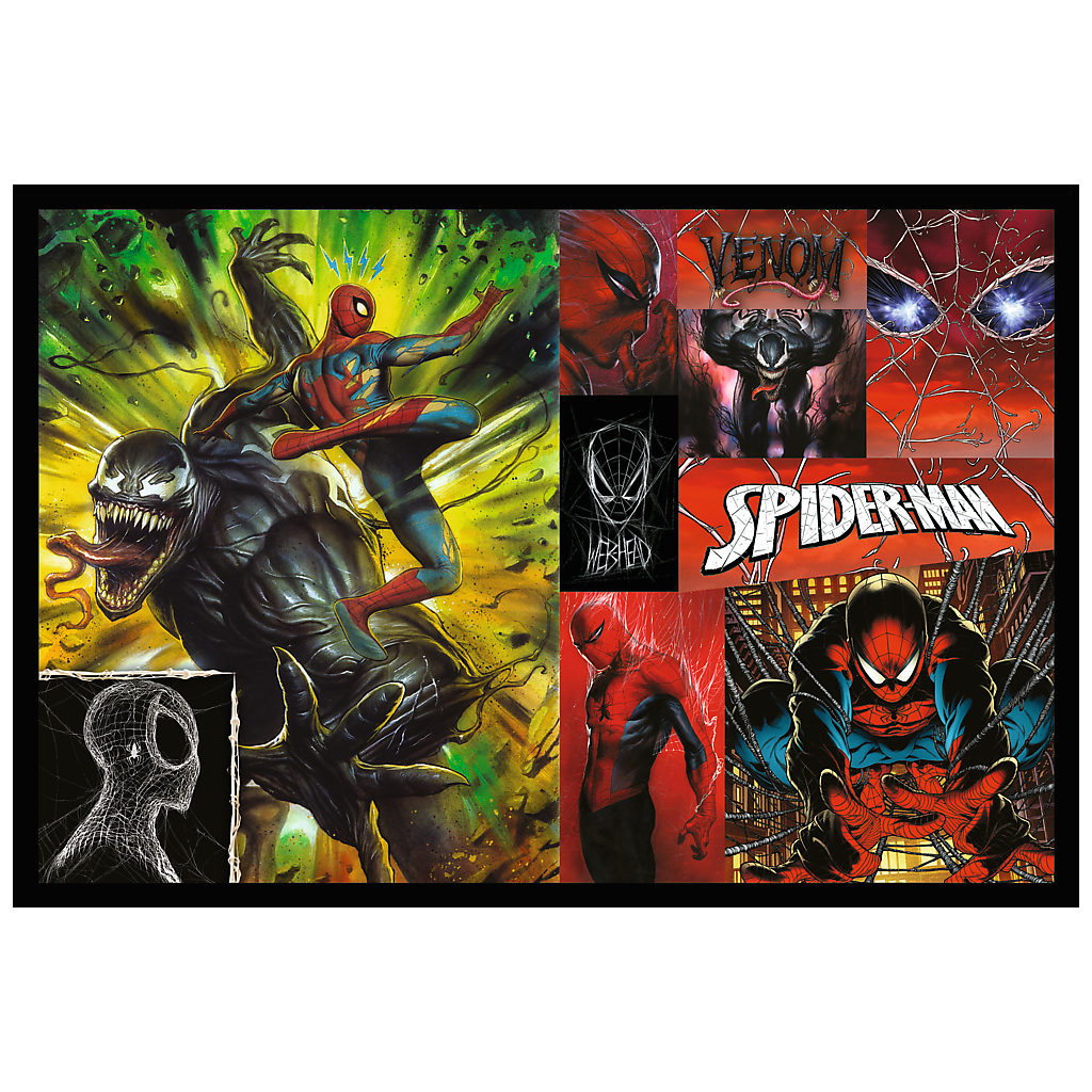 Пазл Trefl Spiderman Людина-павук день і ніч 2х 200 елементів (5900511133141)