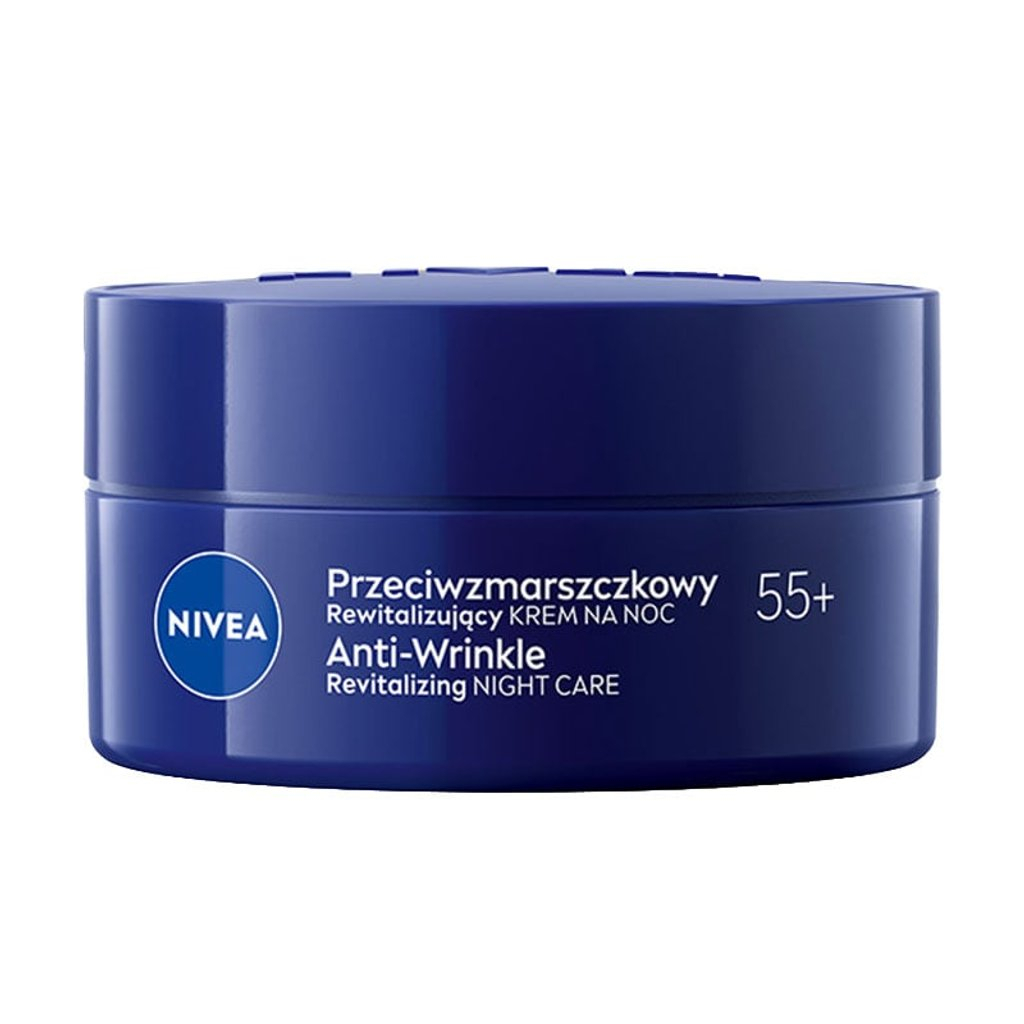 Крем для обличчя Nivea Anti-Wrinkle + Revitalizing Night Care 55+ 50 мл (5900017103099)