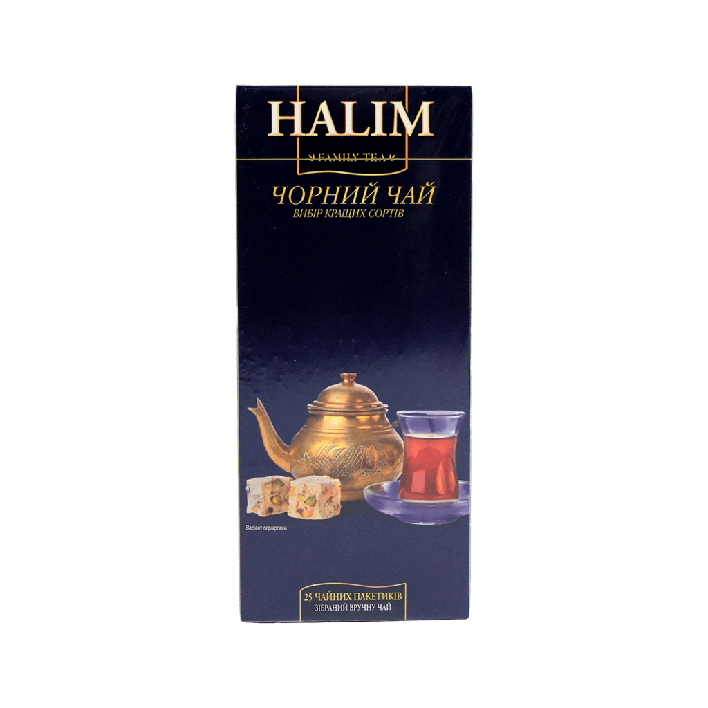 Чай Halim чорний 25х1.5 г (фільтр-пакет) (4820198874414)