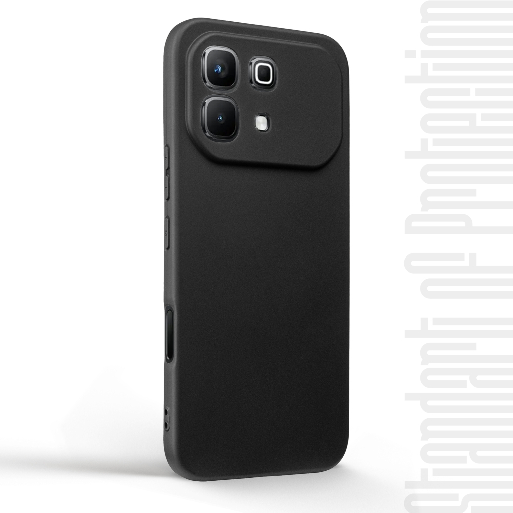 Чохол до мобільного телефона Armorstandart Matte Slim Fit Infinix Note 60 5G Camera cover Black (ARM91858)