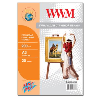 Фотопапір WWM A3 Fine Art (GC200.A3.20)