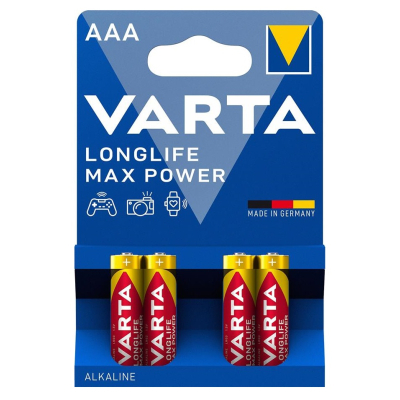 Батарейка Varta AAA LONGLIFE Max Power LR06 * 4 (04703101404)