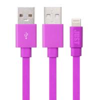 Дата кабель USB 2.0 AM to Lightning 1.2m Freedom Pink Just (LGTNG-FRDM-PNK)