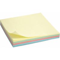 Paper for notes Axent with adhesive layer 75x75 mm, 100 sheets., pastel colors mix (2325-01-А)