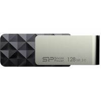 USB флеш накопичувач Silicon Power 128GB Blaze B30 Black USB 3.0 (SP128GBUF3B30V1K)