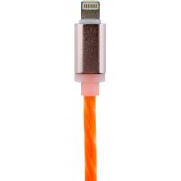 Дата кабель USB 2.0 AM to Lightning 1.0m Or (силикон) оранжевый LogicPower (5146)