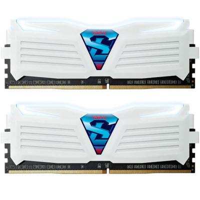 Модуль пам'яті для комп'ютера DDR4 16GB (2x8GB) 2400 MHz Super Luce White Geil (GLWW416GB2400C16DC)