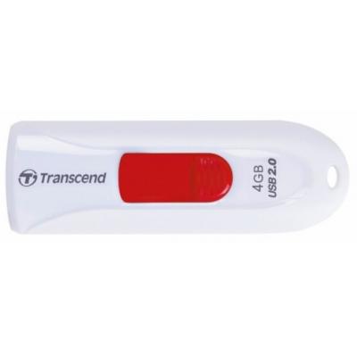 USB флеш накопичувач Transcend 4GB JetFlash 590 White USB 2.0 (TS4GJF590W)