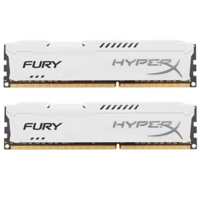 Модуль пам'яті для комп'ютера DDR4 32GB (2x16GB) 2933 MHz HyperX FURY White Kingston Fury (ex.HyperX) (HX429C17FWK2/32)