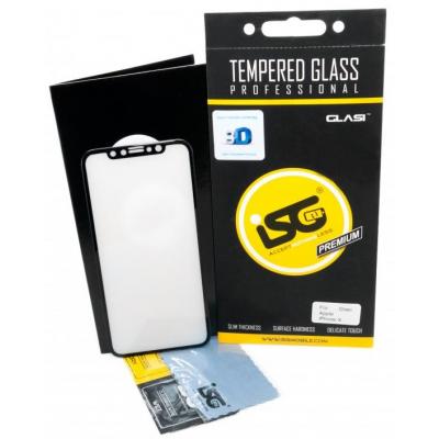 Скло захисне iSG для Apple iPhone X 3D Full Cover Black (SPG4407)