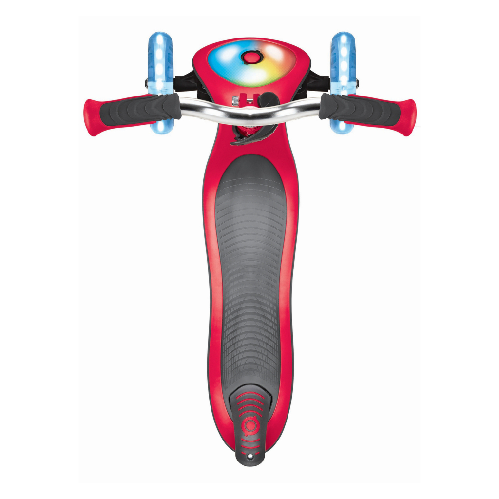 Самокат Globber Elite Prime Червоний з підсвіткою (444-802)