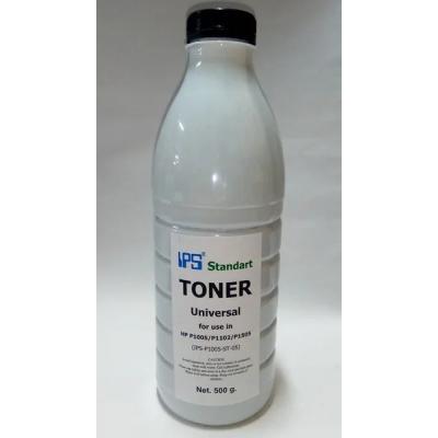 Тонер HP LJ P1005/P1102/P1505 Univers, 500г IPS (IPS-P1005-ST-05)