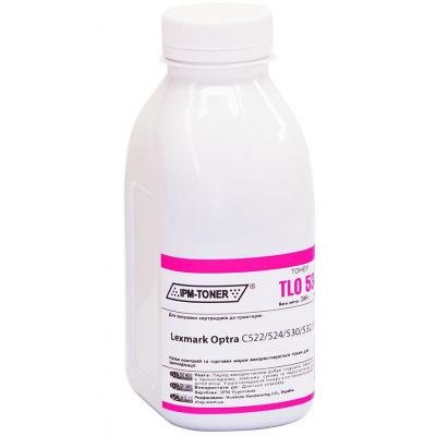 Тонер Lexmark Optra C534, 200г Magenta IPM (TBT113M)