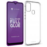 Скло захисне MakeFuture Samsung M21 + case Air (MSFA-SM21)