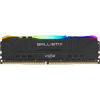 Модуль пам'яті для комп'ютера DDR4 8GB 3200 MHz Ballistix RGB Black Micron (BL8G32C16U4BL)
