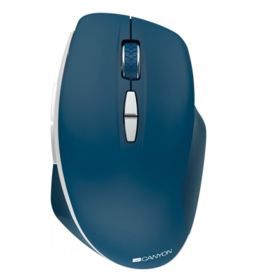 Мишка Canyon MW-21 Wireless Blue LED Blue (CNS-CMSW21BL)