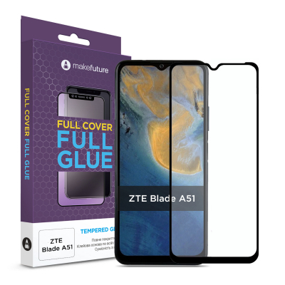 Скло захисне MakeFuture ZTE Blade A51 (MGF-ZBA51)