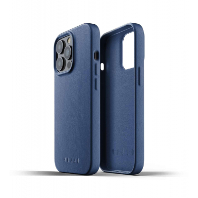 Чохол до мобільного телефона Mujjo Apple iPhone 13 Pro Full Leather, Monaco Blue (MUJJO-CL-015-BL)