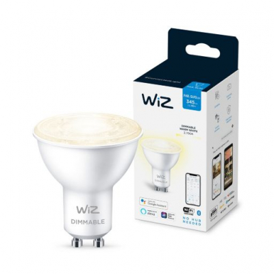 Розумна лампочка WiZ GU10 4.7W(50W 400Lm) 2700K діммируємая Wi-Fi (929002448102)