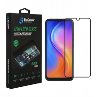 Скло захисне BeCover Tecno Spark 6 Go Black (706911) (706911)