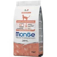 Dry food for cats Monge Cat Adult with salmon 1.5 kg (8009470005517)