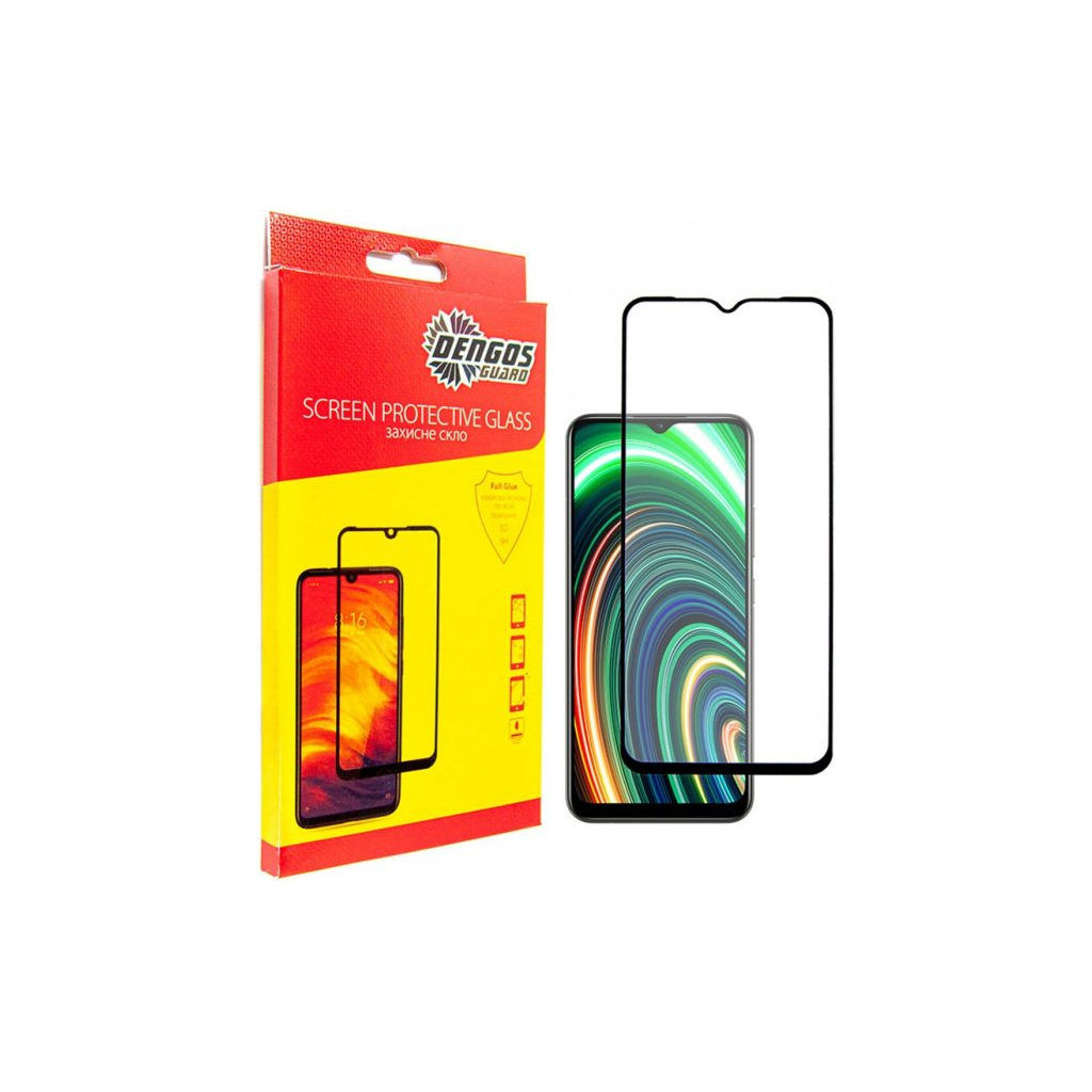 Скло захисне Dengos Full Glue Realme C25y (TGFG-209) Скло захисне Dengos Full Glue Realme C25y (TGFG-209)