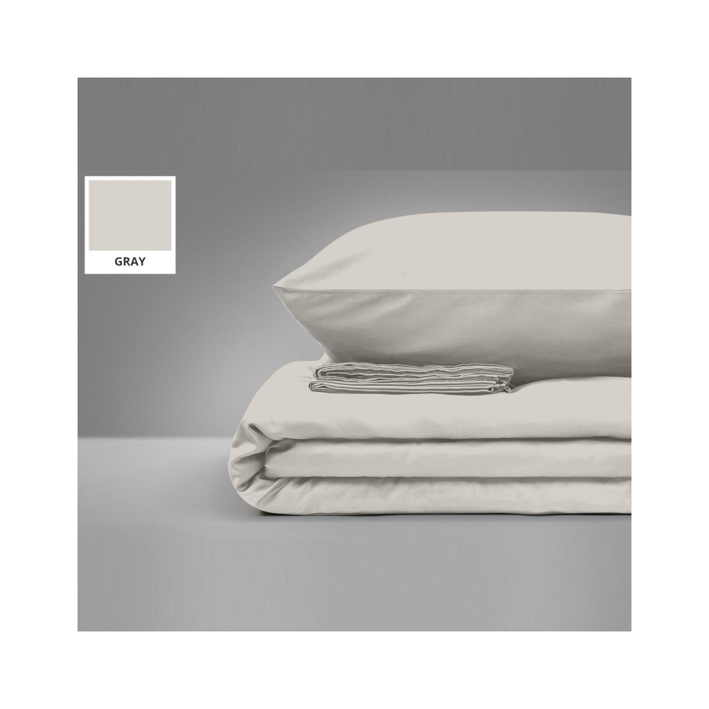 Постільна білизна MirSon Бязь Premium Light Gray 160х220 (2200001476318)