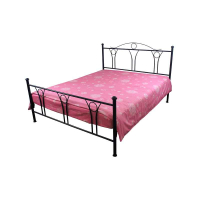 Fleece calico bed sheet Pink 143x215 cm (71.116_Pink)