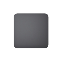 Overhead panel Ajax SoloButton 1-gang/2-way graphite