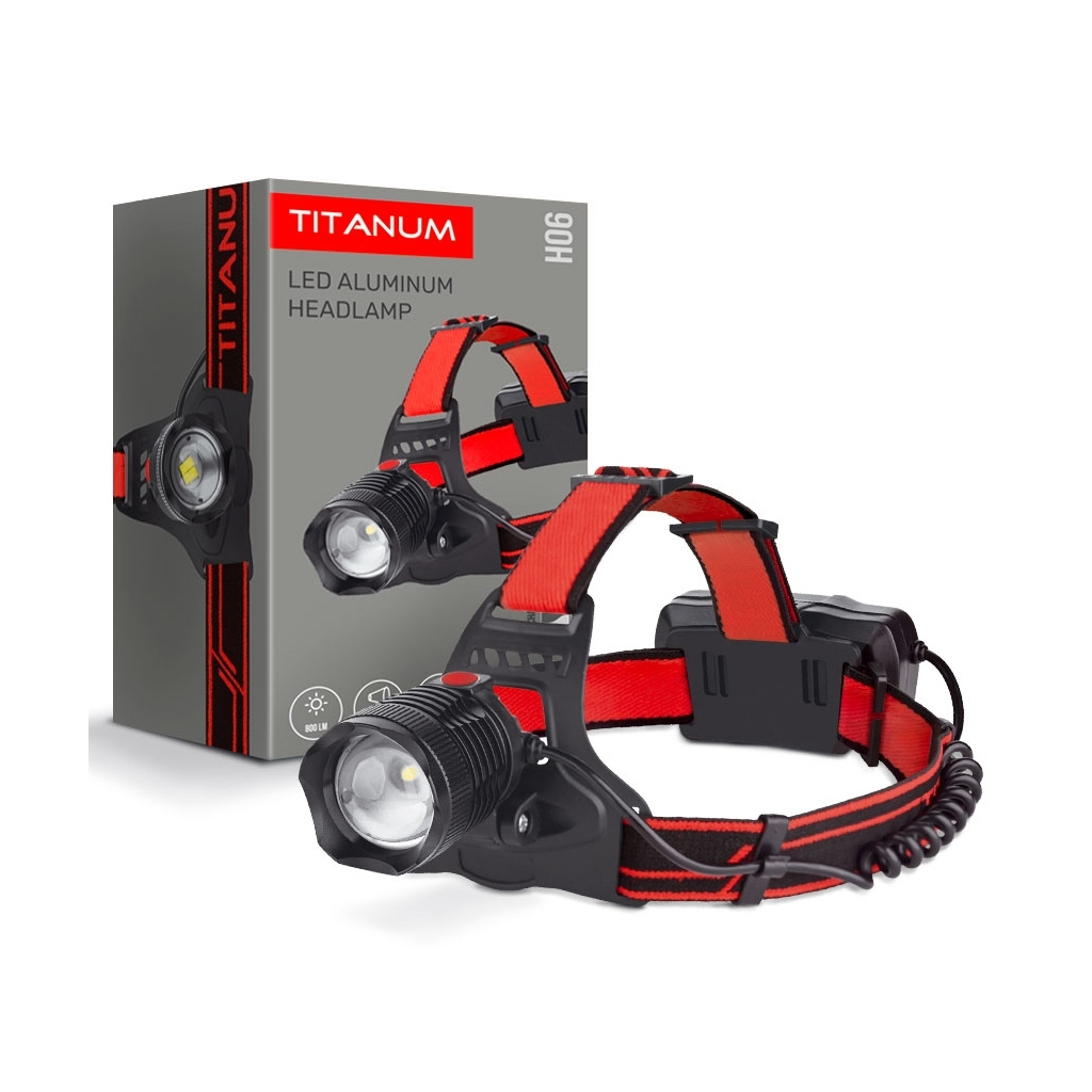 Ліхтар TITANUM 800Lm 6500K (TLF-H06) Ліхтар TITANUM 800Lm 6500K (TLF-H06)