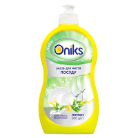 Manual dishwashing liquid Oniks Lemon 500 g (4820191760394)