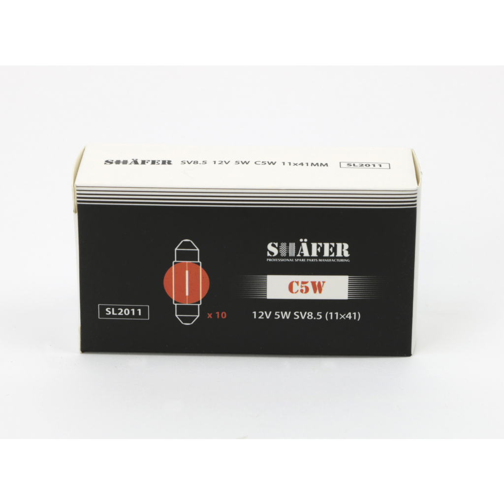Автолампа SHAFER 12V5WC5WSV8.5 (SL2011)