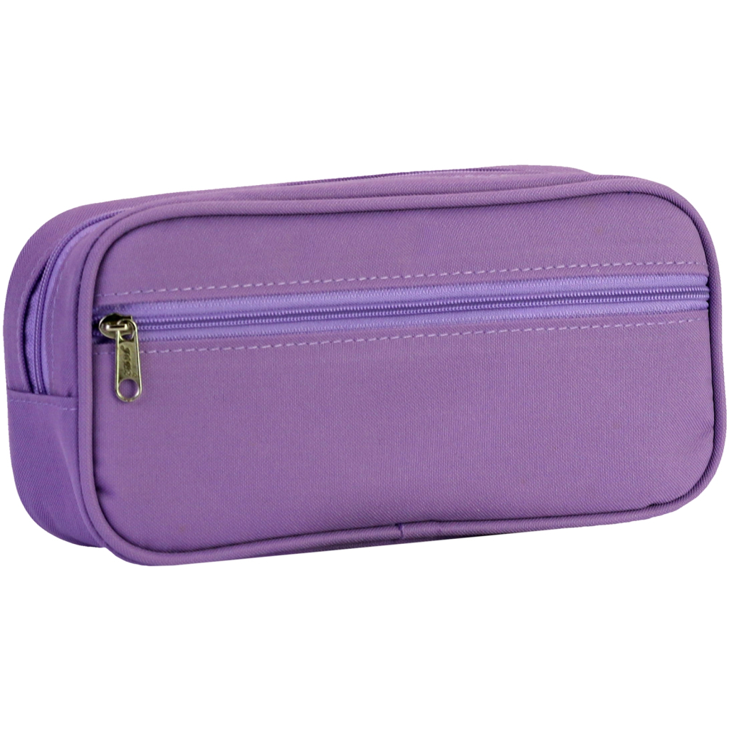 Пенал Cool For School 2 відділення Фіолетовий (J-2396-purple) Пенал Cool For School 2 відділення Фіолетовий (J-2396-purple)