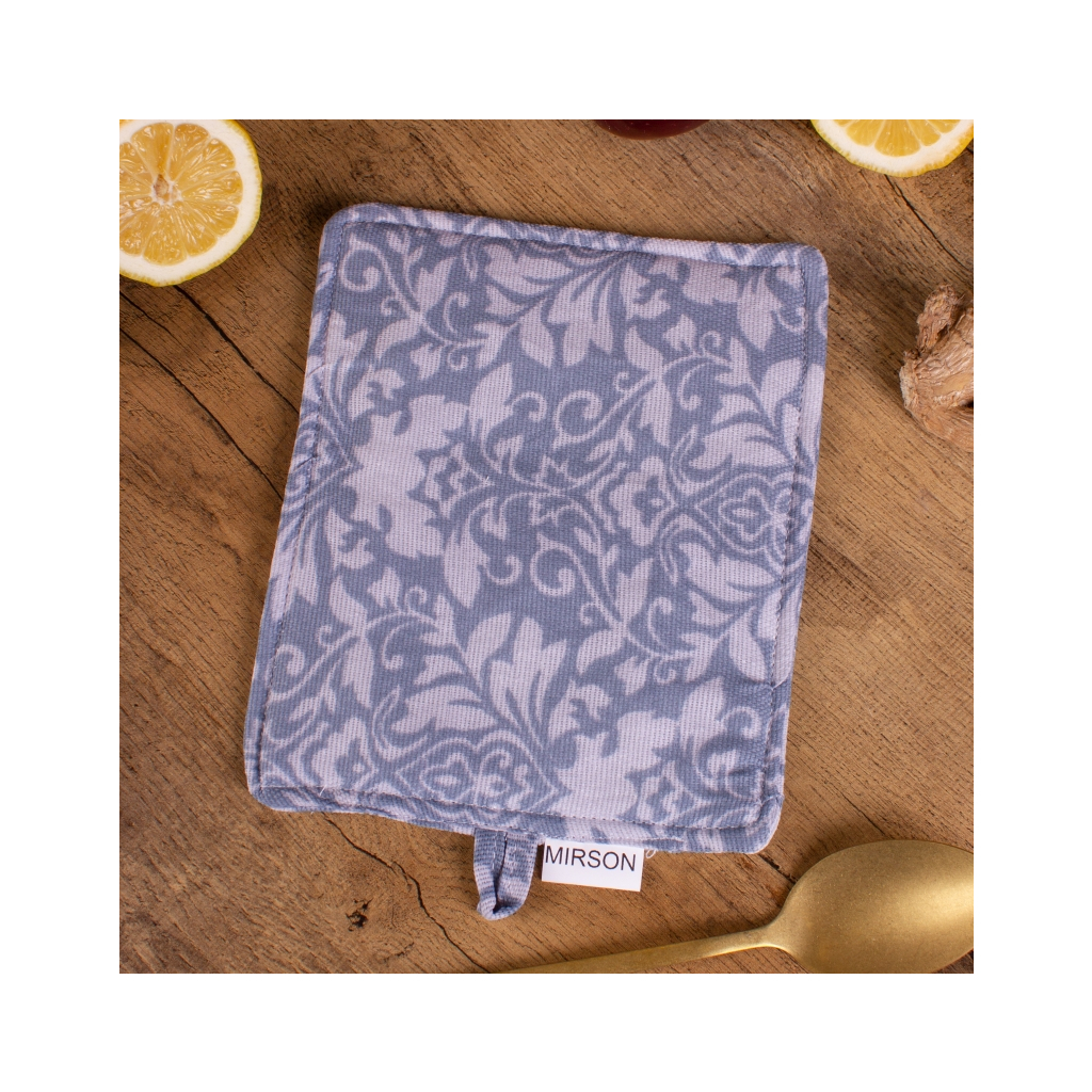 Кухонна прихватка MirSon рогожа/напівпанама №217 - Blue patterns (2200006754459) Кухонна прихватка MirSon рогожа/напівпанама №217 - Blue patterns (2200006754459)