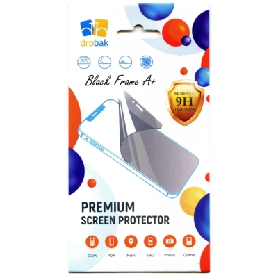 Скло захисне Drobak Xiaomi Redmi Note 12 Pro 4G Blak Frame A+ (676716) (676716)