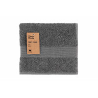 Рушник Ardesto махровий Benefit 100% бавовна сірий 50х90 см (ART2450SG)