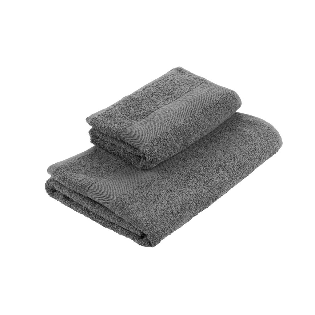 Рушник Ardesto махровий Benefit 100% бавовна сірий 50х90 см (ART2450SG)