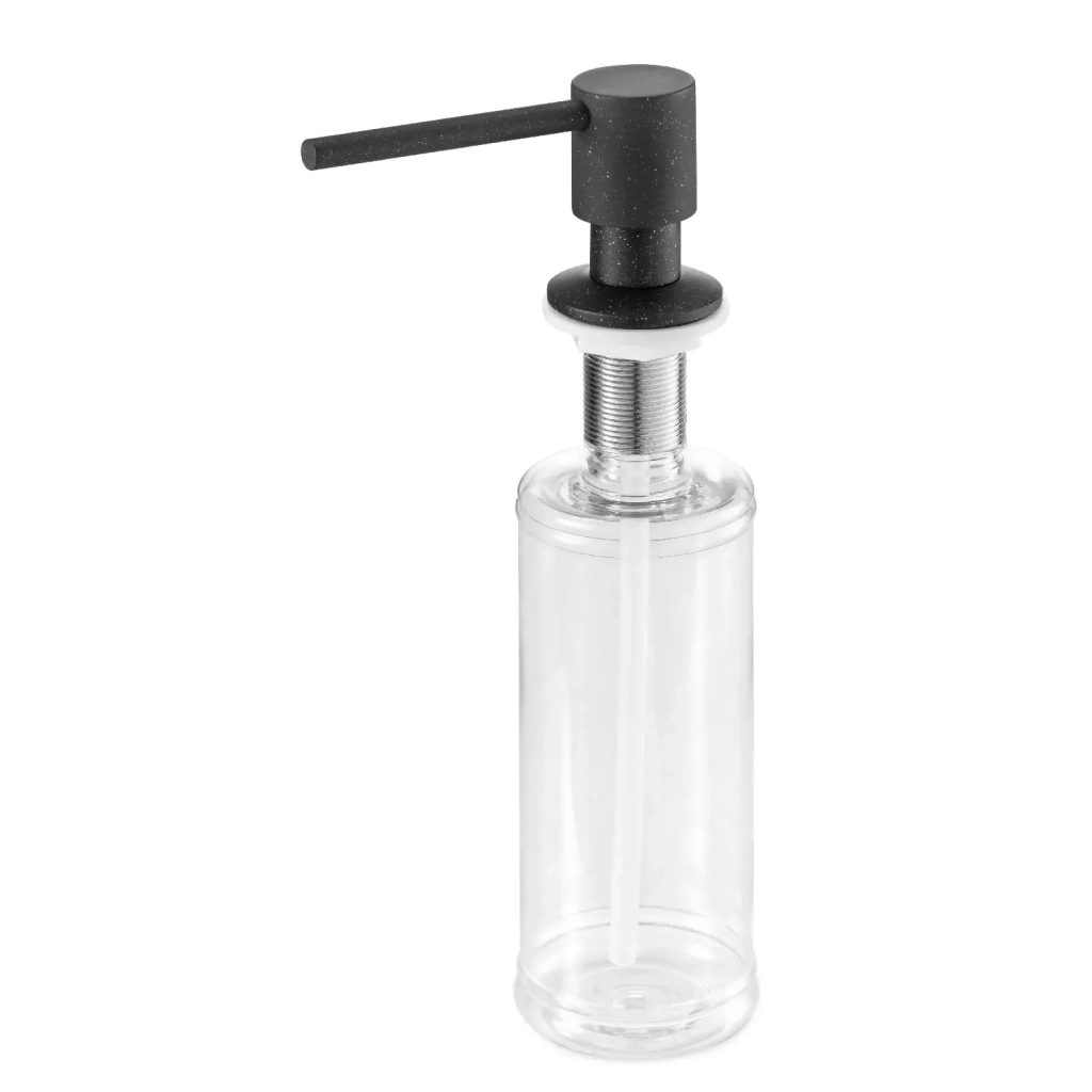 Дозатор для рідкого мила GRANADO Redondo black shine (gd0201)