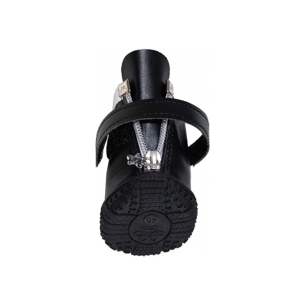 Черевики для собак Ruispet для малих порід, з флісовою підкладкою 4 шт №5 чорні (2700000033036)