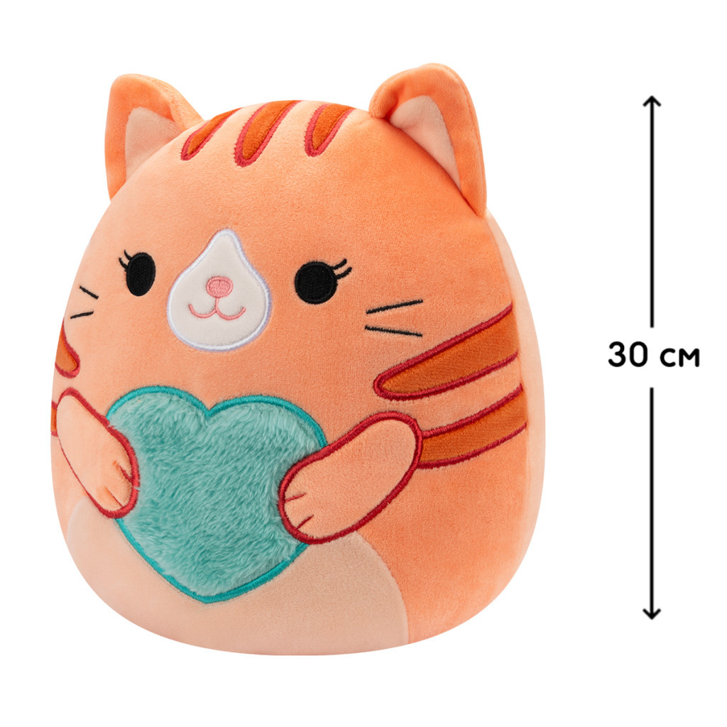 М'яка іграшка Squishmallows Кішечка Джіджі 30 см (SQVA00871)