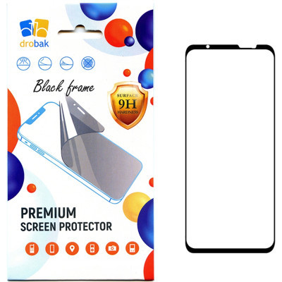 Скло захисне Drobak Realme С51 Black Frame A+ (535390)