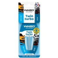 Ароматизатор для автомобіля WINSO Twin Turbo - New Car & Sport (538370)