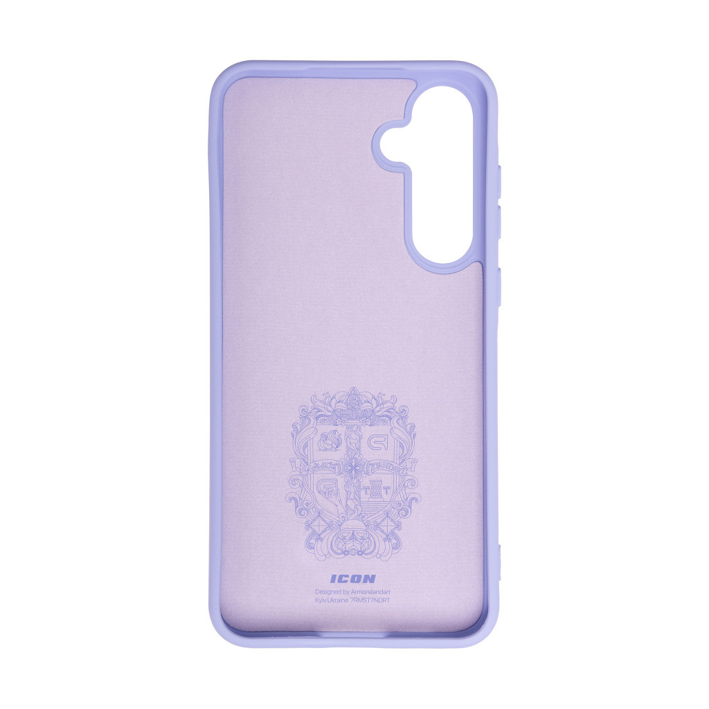 Чохол до мобільного телефона Armorstandart ICON Case Samsung A55 5G (A556) Lavender (ARM74326) Чохол до мобільного телефона Armorstandart ICON Case Samsung A55 5G (A556) Lavender (ARM74326)