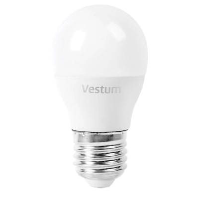 Лампочка Vestum G45 8W 4100K 220V E27 (1-VS-1209)