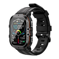Смарт-годинник OUKITEL BT20 Black-orange (6931940742177)