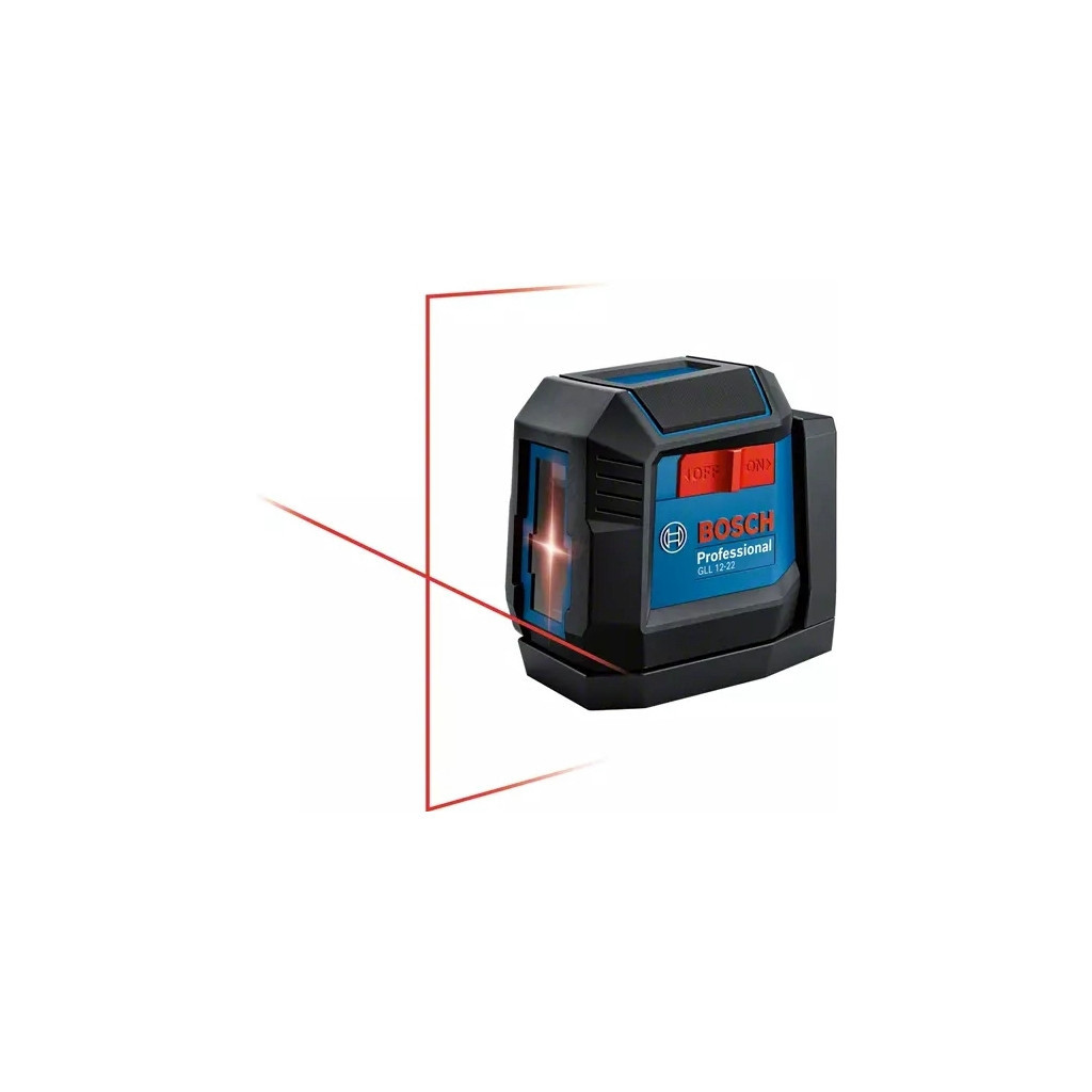 Лазерний нівелір Bosch GLL 12-22, до 12м, 0.3мм/м, чохол, 0.35кг (0.601.065.220)