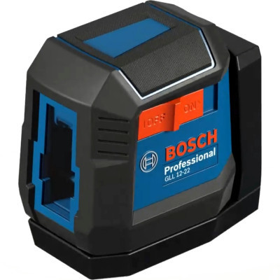 Лазерний нівелір Bosch GLL 12-22, до 12м, 0.3мм/м, чохол, 0.35кг (0.601.065.220)