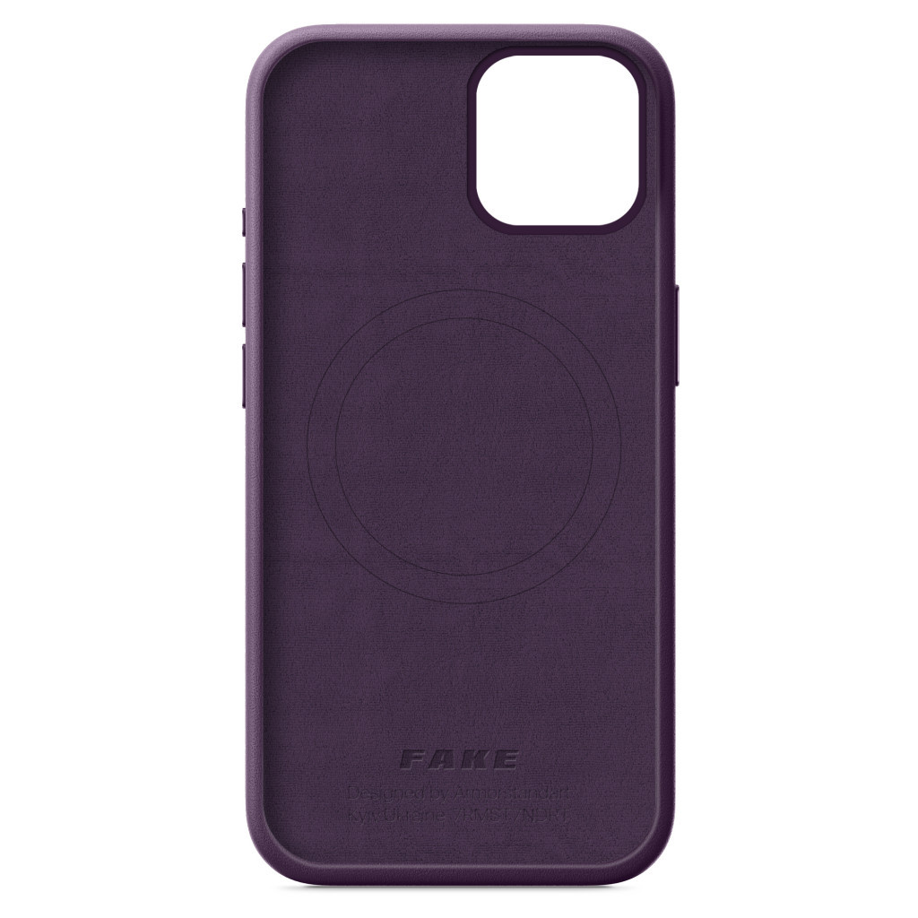 Чохол до мобільного телефона Armorstandart FAKE Leather Case Apple iPhone 15 Deep Purple (ARM76290) Чохол до мобільного телефона Armorstandart FAKE Leather Case Apple iPhone 15 Deep Purple (ARM76290)